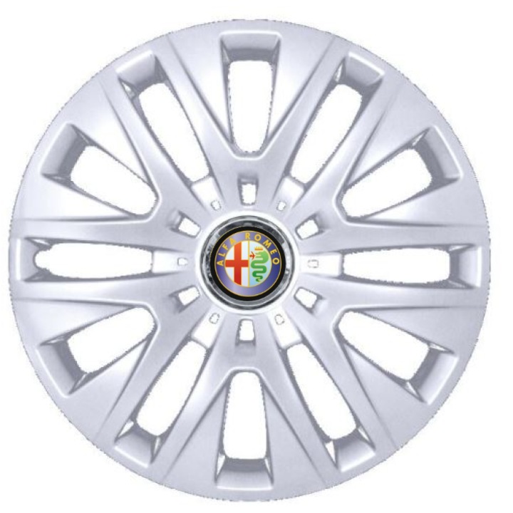 Set 4 Capace Roti Creative REY® R16, Potrivite Jantelor de 16 inch, Pentru Alfa Romeo, Model 429