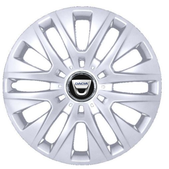 Set 4 Capace Roti Creative REY® R16, Potrivite Jantelor de 16 inch, Pentru Dacia, Model 429