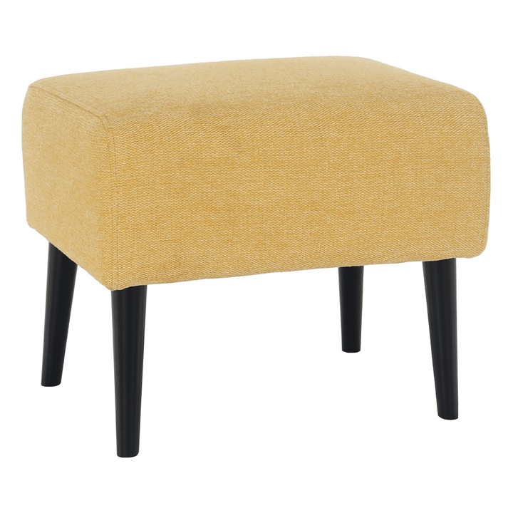 Samy sárga fekete szék 52x42x43 cm