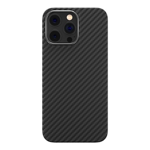 Capac Protectie Spate Cellara Din Fibra De Aramid Magsafe Compatibil cu iPhone 14 Pro - Negru
