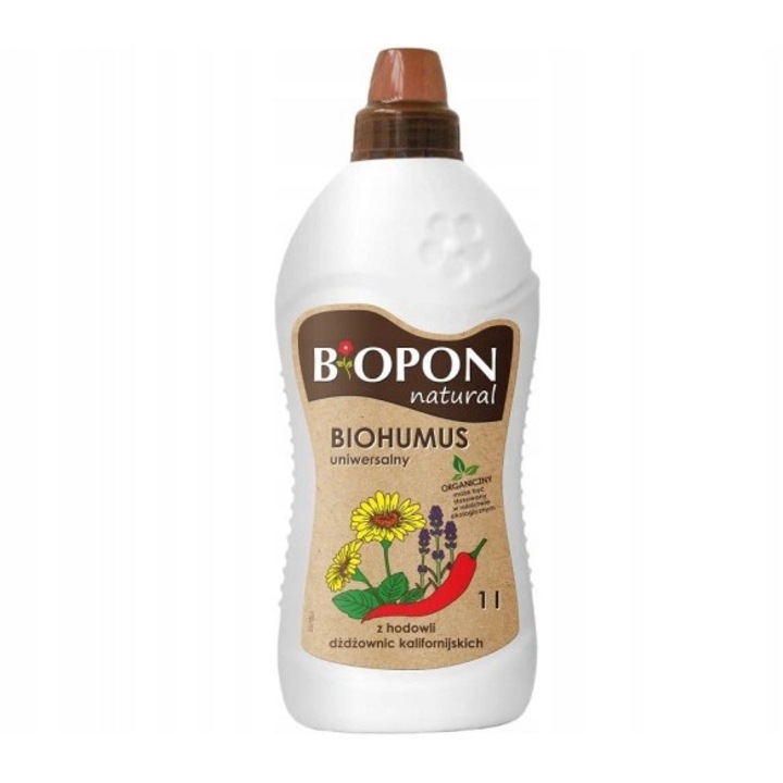 Univerzális folyékony műtrágya, Bros, Biohumus, 1 l