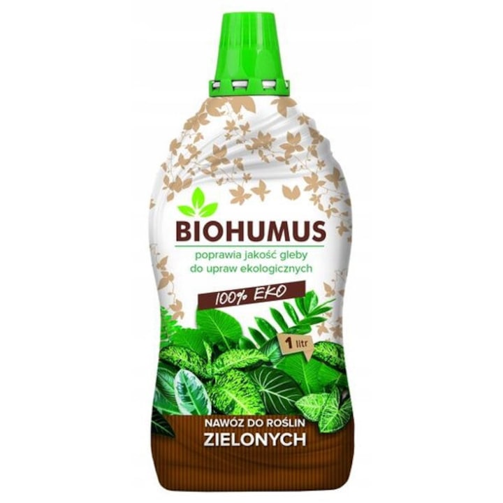 Ingrasamant Lichid, Contine Azot (N) – 0,25%, Contine Fosfor (P2O5) – 0,1%, Contine Potasiu (K2O) – 0,15%, Sigur Pentru Mediu, Eficienta Ridicata, 1 L