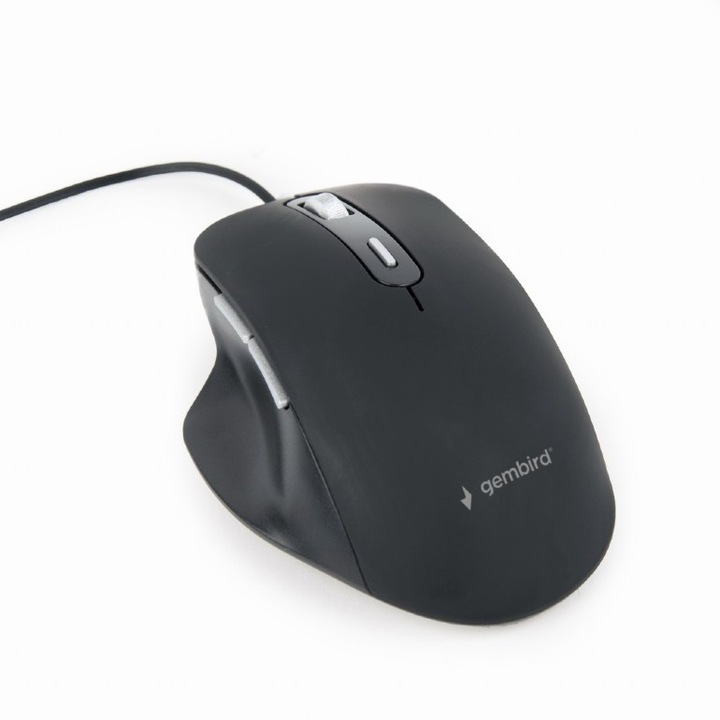 Mouse Gembird, USB, 3600 DPI, Negru