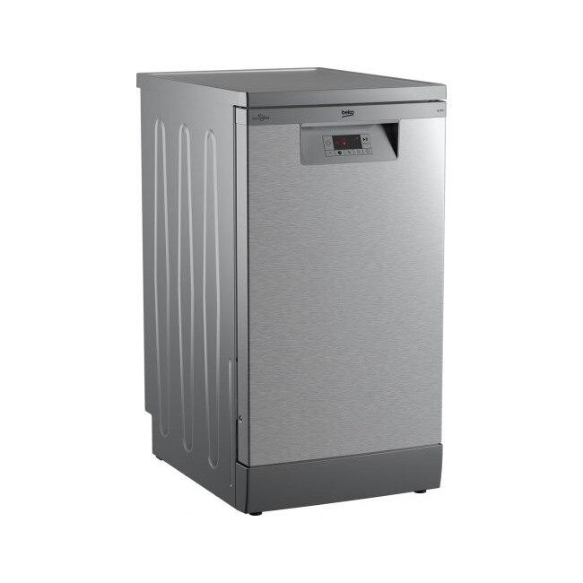 Masina de spalat vase, Beko, Afisaj LED, 661 x 494 mm, Argintiu