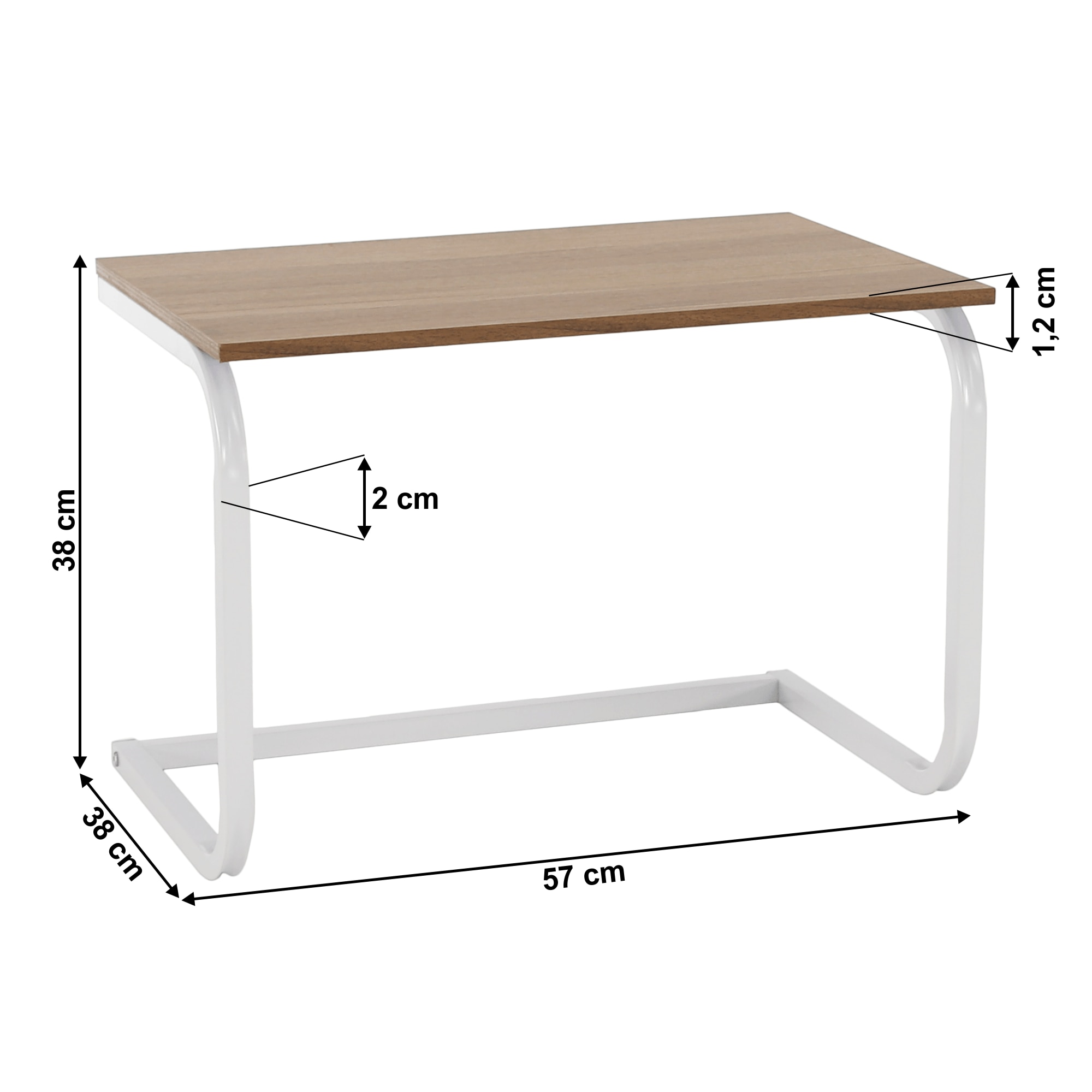 Raft metalic, special peste cuptor microunde sau universal, alb/stejar ...