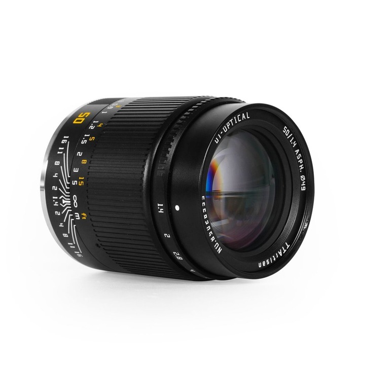 Obiectiv Manual TTArtisan 50mm F1.4 Full Frame Tilt Black Sony E
