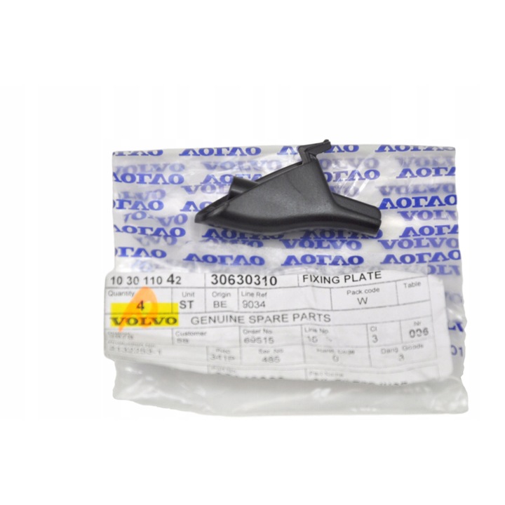 Görgős horogtartó V40, Volvo