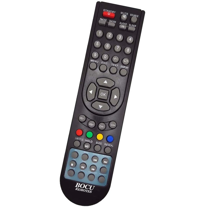 Telecomanda TV Bocu Remotes®, Compatibila Exclusiv, EX32DTV3, neagra