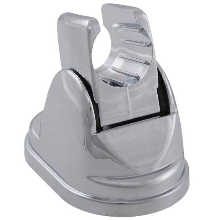 Tartó zuhanyfejhez, KUCHINOX, műanyag, ezüst