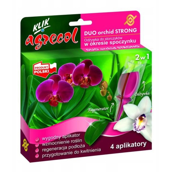 Ingrasamant pentru orhidee Duo Orchid, Agrecol, 4 x 40 ml