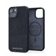 Capac Protectie Spate Njord Din Piele De Somon Cu Magsafe Compatibil cu iPhone 14 Plus - Negru