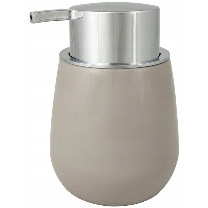 Dozator de sapun lichid Frappe, awd, 250 ml, Bej/Argintiu