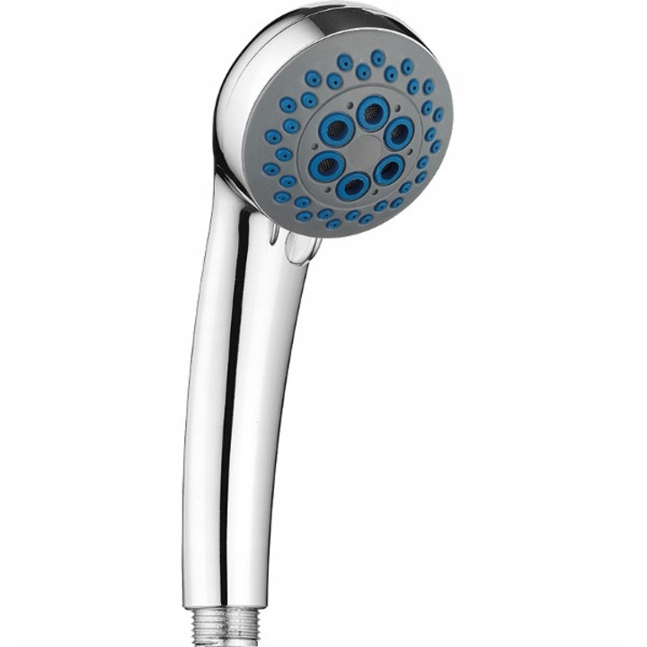 Zuhanyfej, Kuchinox, Műanyag, Ezüst