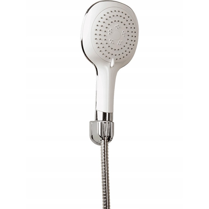 Zuhanygarnitúra, Kuchinox, Gumi/Acél, 150cm, Fehér