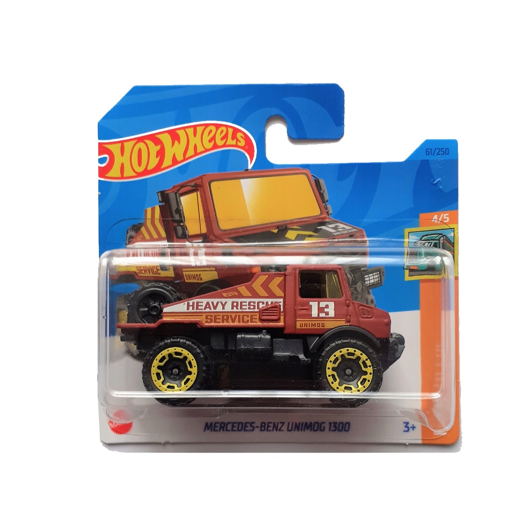 Mercedes benz unimog 1300 sales hot wheels