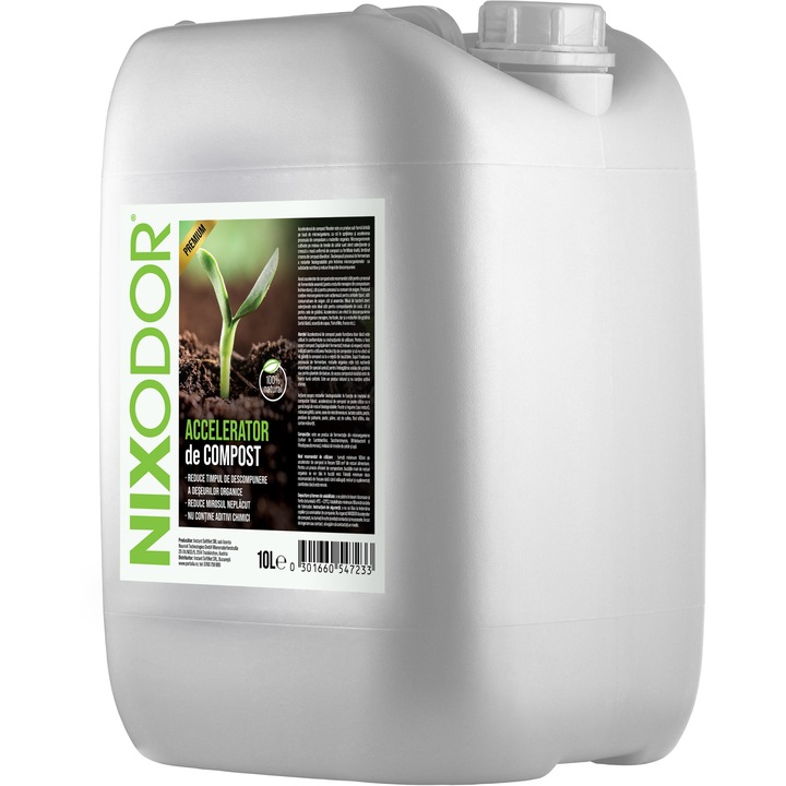 Accelerator de compost, 10L, Nixodor