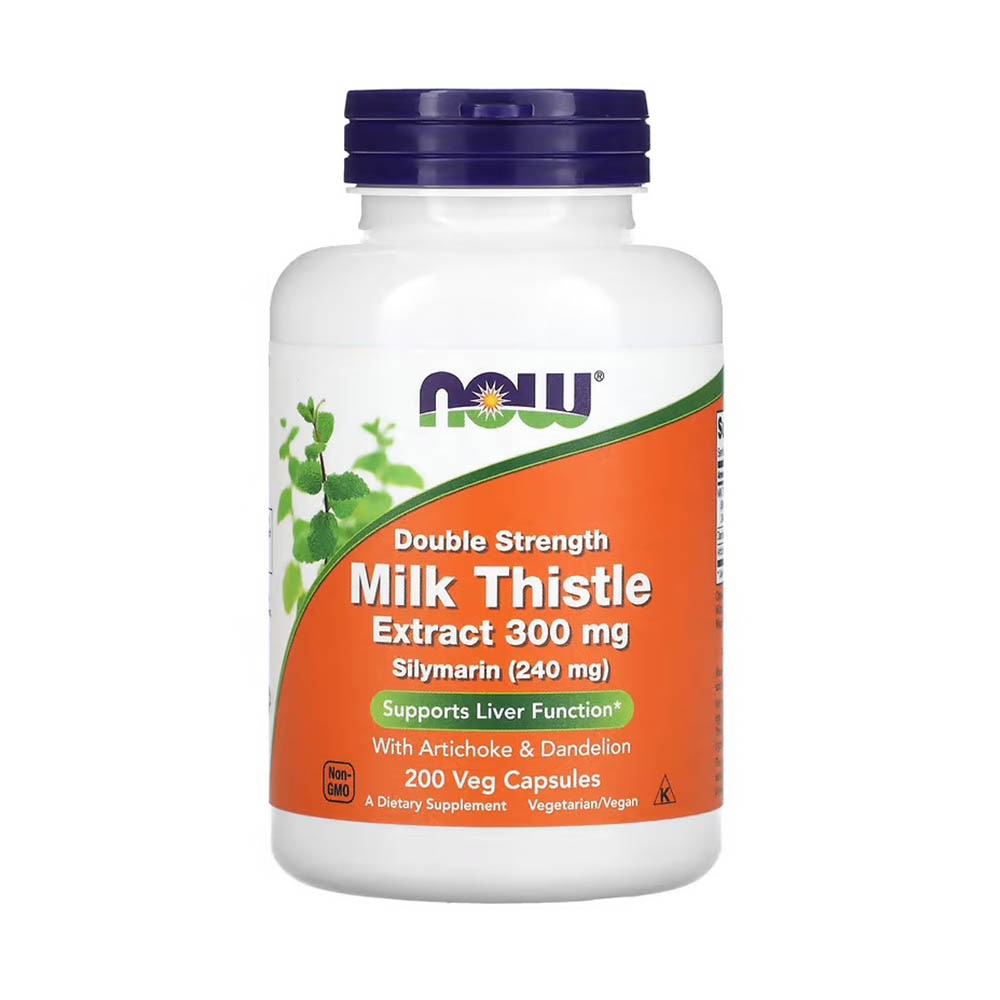 Силимарин бял трън 300 mg, Now Foods, 200 капсули - eMAG.bg