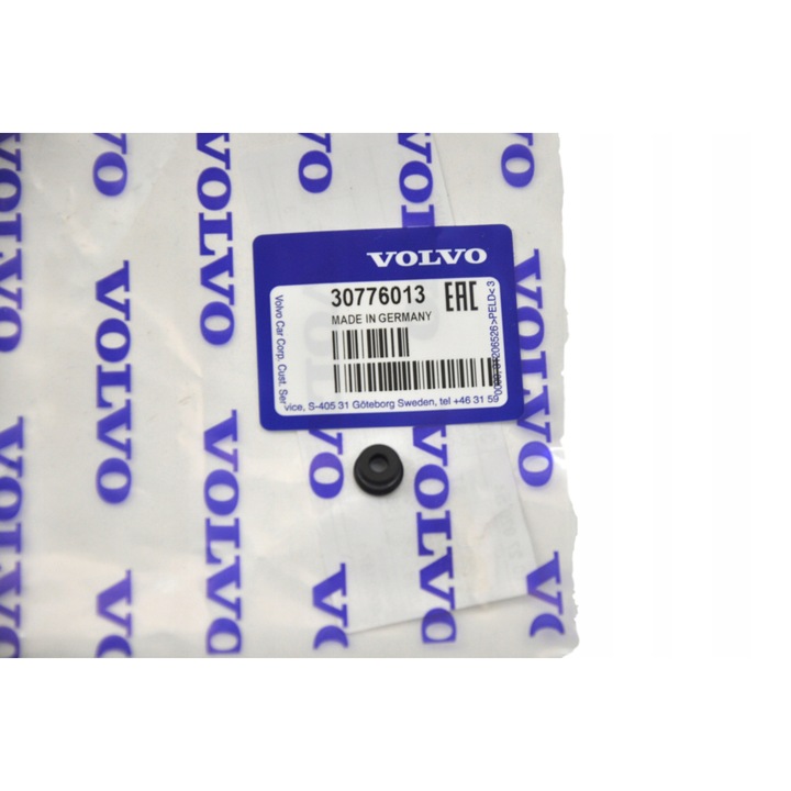 Tengelykapcsoló kábel tömítés, Volvo, C30/C70-hez, OE, Fekete