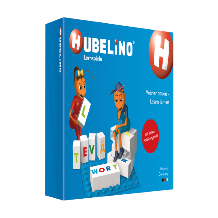 Set de constructie Hubelino, joc educational, invatam sa citim si sa scriem, 120 piese
