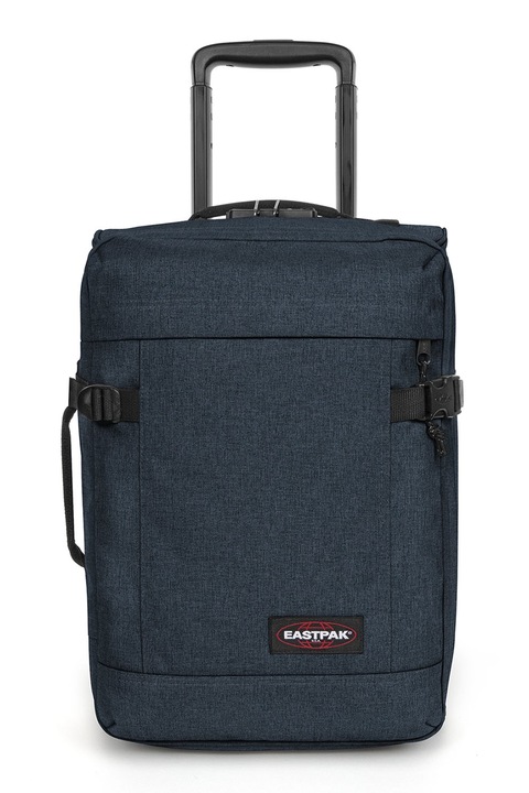 Eastpak, Унисекс куфар на колелца с лого Tranverz - 25 л, Въглен сиво