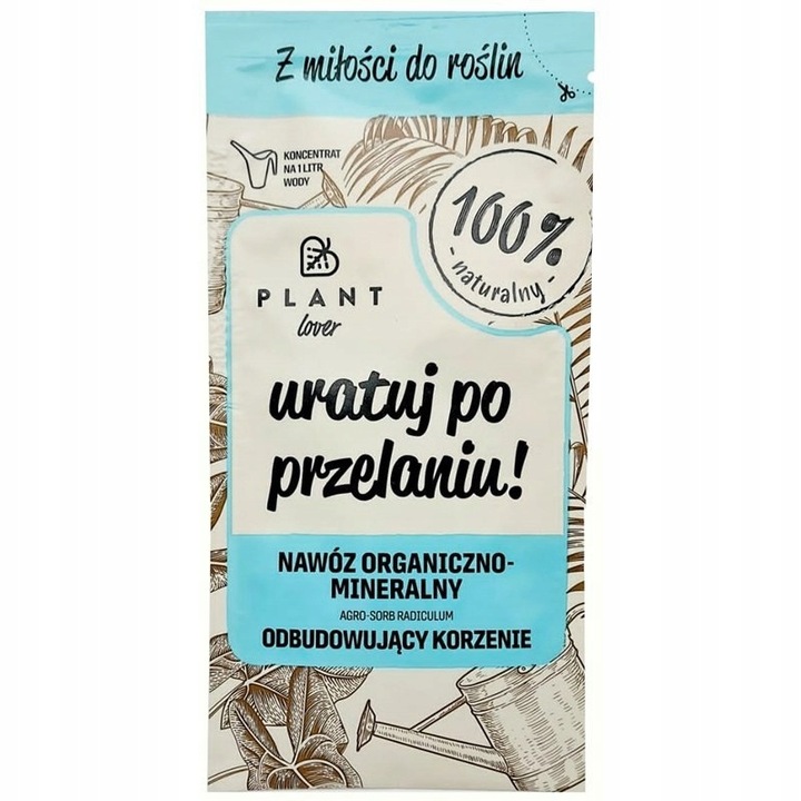 Műtrágya növényi gyökerek helyreállítására, Plant Lover, 10 ml