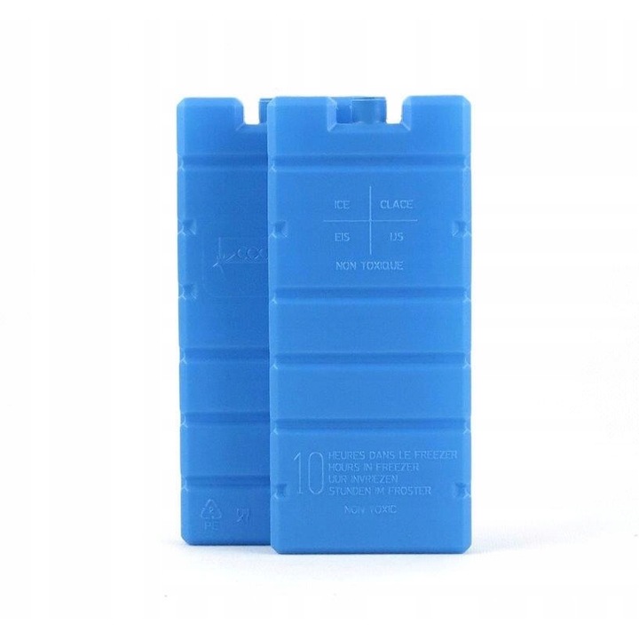 Комплект от 2 охлаждащи таблетки за хладилни кутии, VOG, Blue, 2 x 200 g