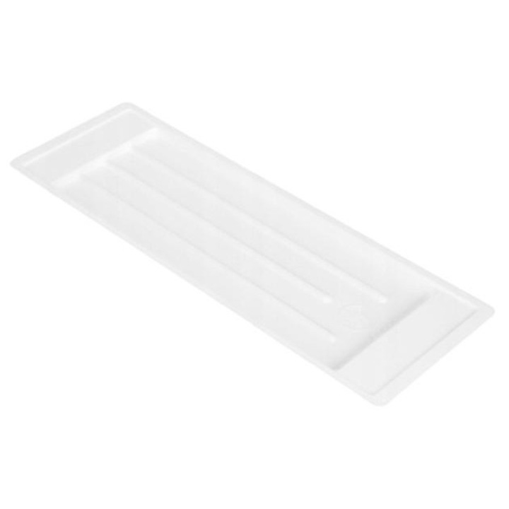 Tartó rövid edényekhez, ALTOM, 59,5x20 cm, Műanyag, Fehér