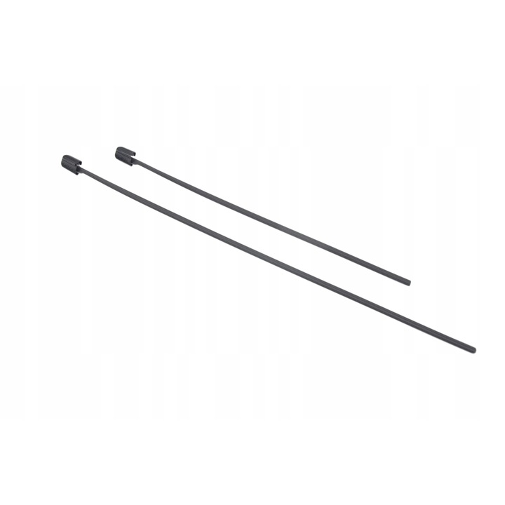 Set 2 lamele stergator fata S60/V60 II, Volvo, Cauciuc, Negru