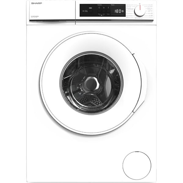 Masina de Spalat Rufe Frontala SHARP ES-NFA914BWNA-EE, AllergySmart, 9 kg, 1400 rpm, Clasa A, Alb