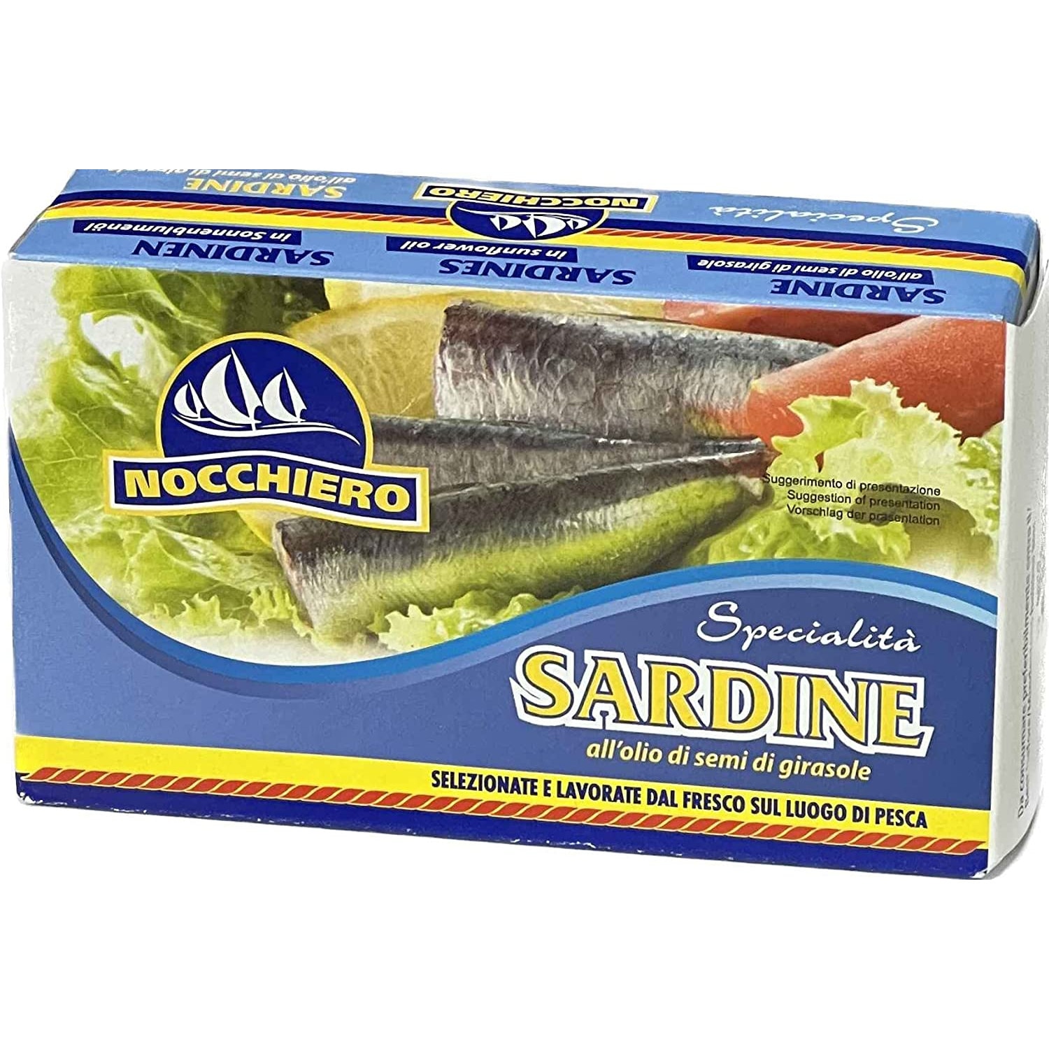 Sardine in Ulei Nocchiero, 125 g - eMAG.ro