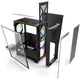 Кутия за компютър, Montech AIR 1000 PREMIUM, TG, 2 Front Panels, 4x120mm ARGB Fans, Black, Mid-tower Case