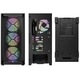 Кутия за компютър, Montech AIR 1000 PREMIUM, TG, 2 Front Panels, 4x120mm ARGB Fans, Black, Mid-tower Case