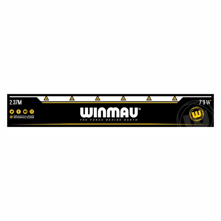 Залепваща лента Winmau за отбелязване на разстоянието на хвърляне до целта