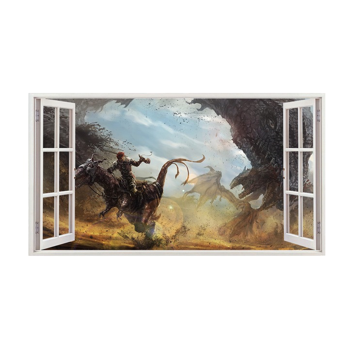 Sticker decorativ cu Dinozauri, 85 cm, 4436ST