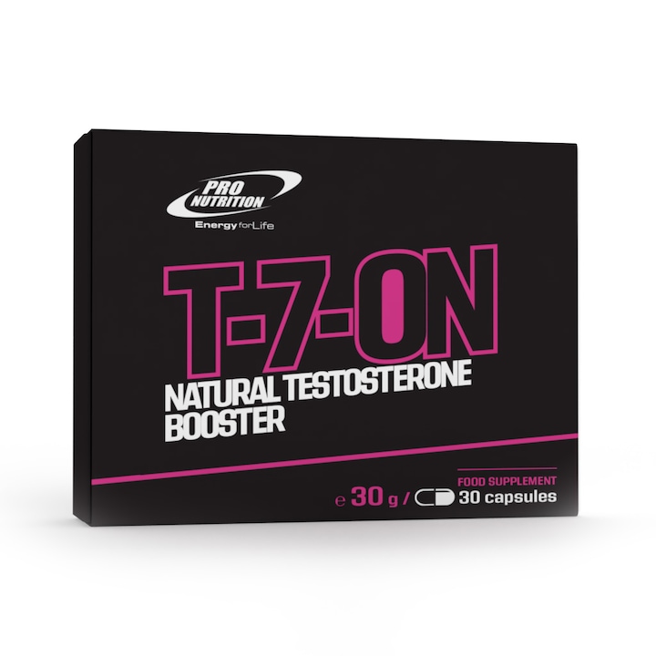 Stimulator de Testosteron T-7-ON, 30 capsule