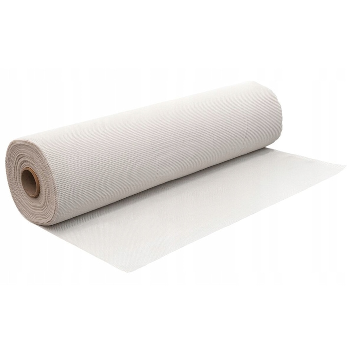 Antiderapant pentru covor, MultiDecor, 120x160 cm, Grila, Alb