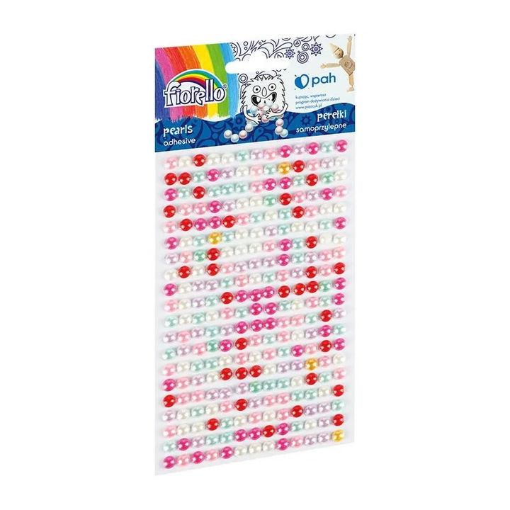 Set accesorii creatie Perle 3mm Fiorello GR-PS162-1, 260 bucati, diverse culori pale