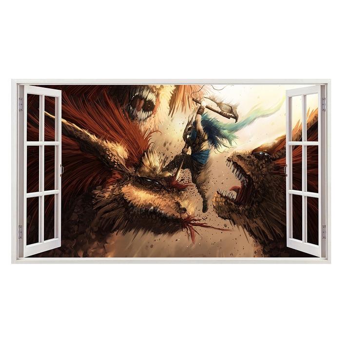 Sticker decorativ cu Dinozauri, 85 cm, 4395ST