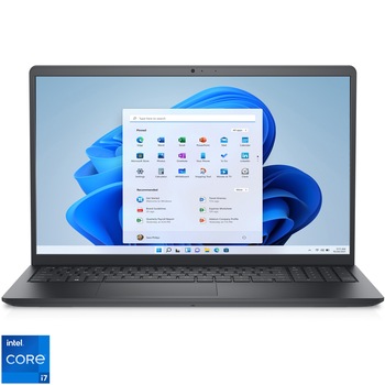 Laptop Dell Vostro 3520 cu procesor Intel Core i7-1255U pana la 4.7 GHz, 15.6", Full HD, 16GB DDR4, 512GB SSD, Intel Iris Xe Graphics, Windows 11 Pro, 3y ProSupport and Next Business Day Onsite Service