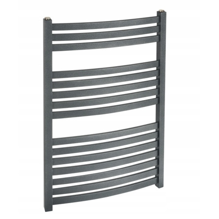 Calorifer de baie, Radeco, 395W, 71.5x53cm, Negru