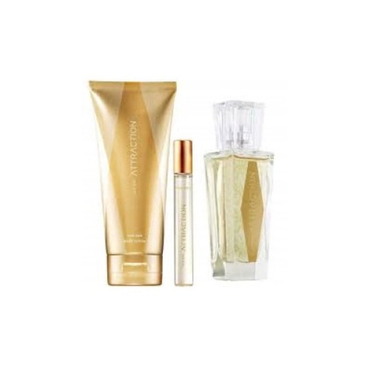 Set cadou apa de parfum Attraction, Avon, 30 ml