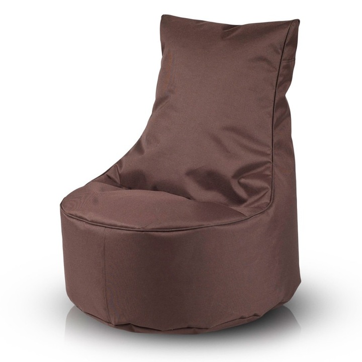 Fotoliu comod, Ecopuf, NC15, Maro Inchis