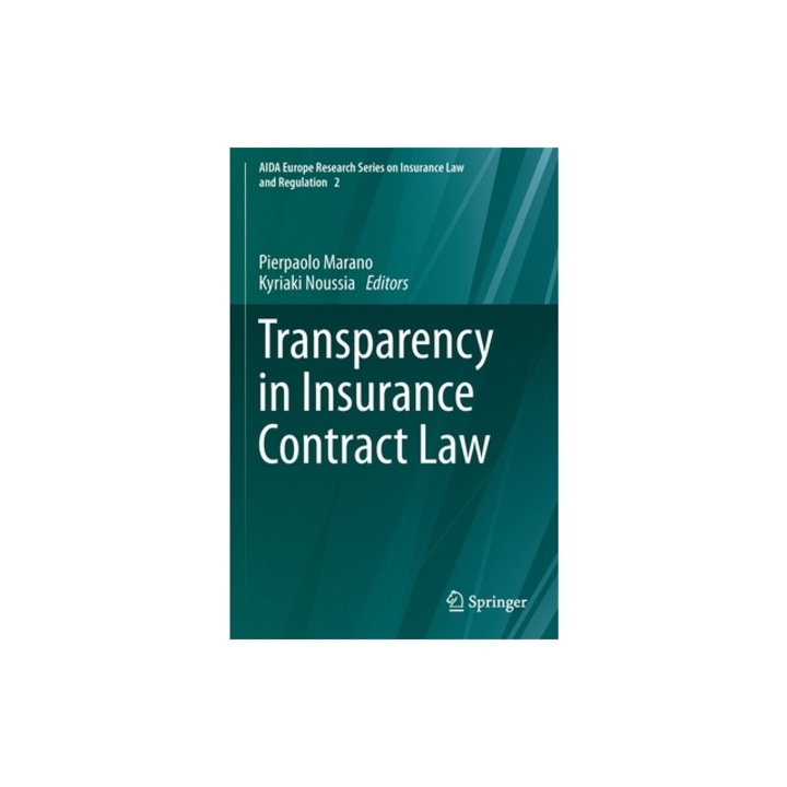Transparency in Insurance Contract Law, Pierpaolo Marano