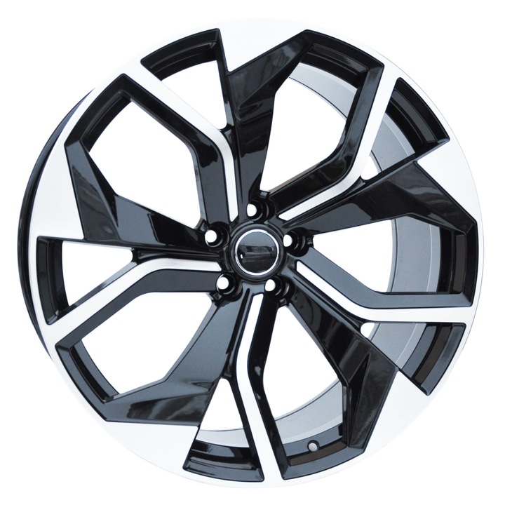 Set 4 jante PDW, Aliaj, 1637, 22 x 10 inch, 5 x 112, ET21, Negru