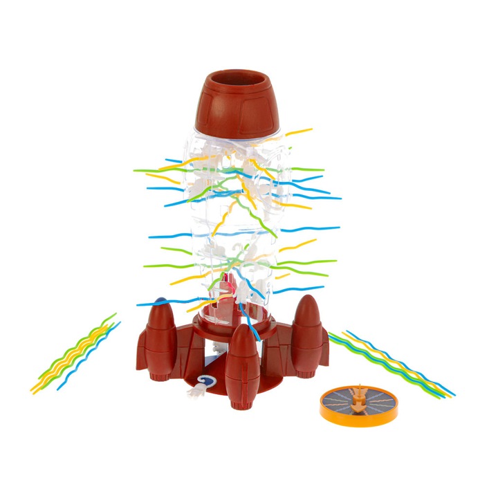 Joc interactiv Capsula Astronautului, Plastic, 4 ani+, 2-4 jucatori, Multicolor