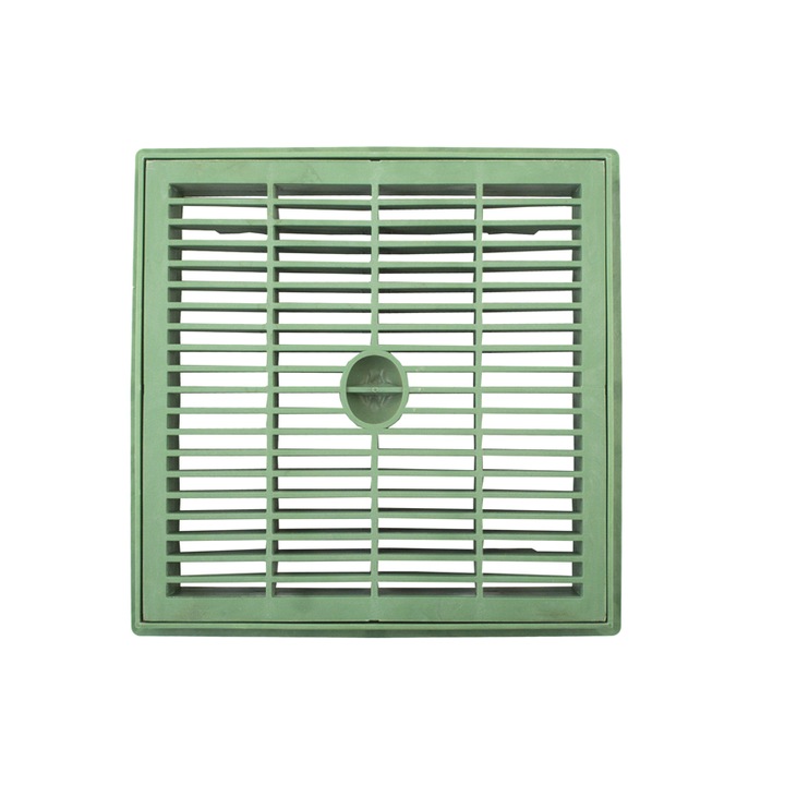 Rama cu grilaj 20x20 cm, din polipropilena verde