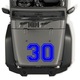 Sticker decorativ perete, auto si geam, Numarul 30, Albastru, 50 cm