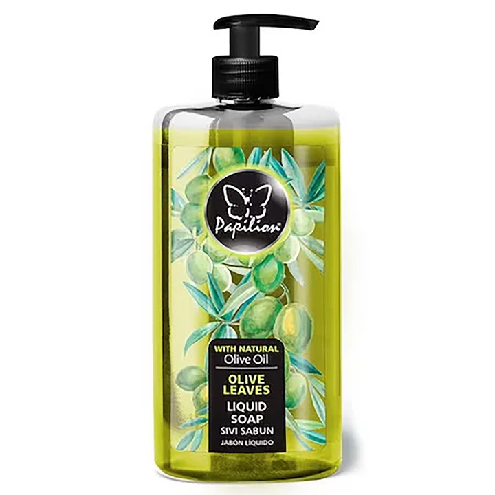Sapun Lichid Papilion Olive Leaves, 400 ml