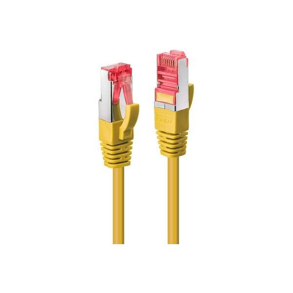 Lindy 47434 Cavo Di Rete Cat.8.1 S/FTP LSZH, 2m, RJ45, 40GBase-T, 2000MHz, Piattina, Grigio, Pin Oro