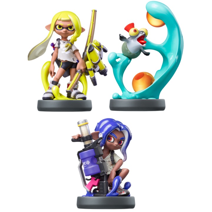 Фигурка Nintendo Amiibo Splatoon Triple Pack